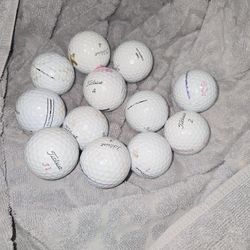 12 Titleist ProV1 Used Scuffed Golf Balls