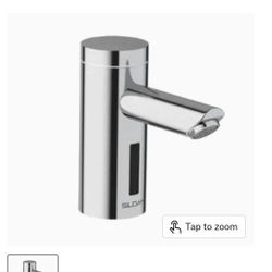 Sloan  Optima Deck Mount Electronic Faucet - Single Hole, Straight Spout, Sensor Activated, Battery Operated, Bathroom Sink Fauc