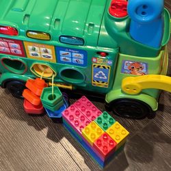 Kids Ride On Recycle Truck Battery Operated 