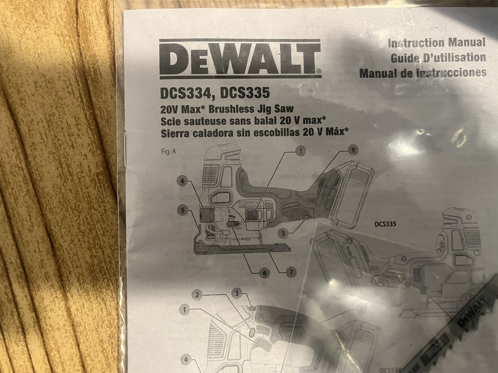 20v Max Dewalt Brushless Cordless Jig saw