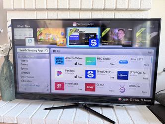 55” Samsung Smart TV Flat Screen