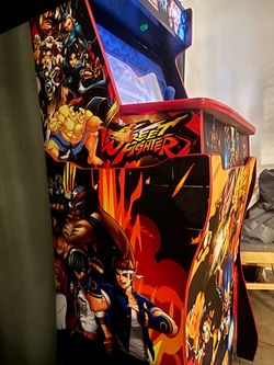 Street Fighter Upright Arcade Cabinet