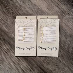 2 Brand New Unopened String Lights