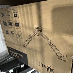 Suptek Dual LED LCD Monitor Desk Mount Heavy Duty Fully 