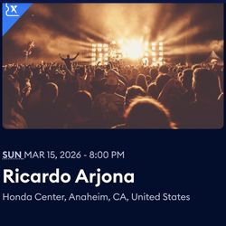 Ricardo Arjona Tickets