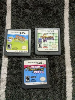 3 Nintendo DS Games 