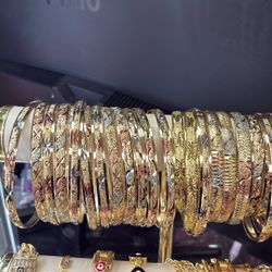 Bangles Gold Plated 