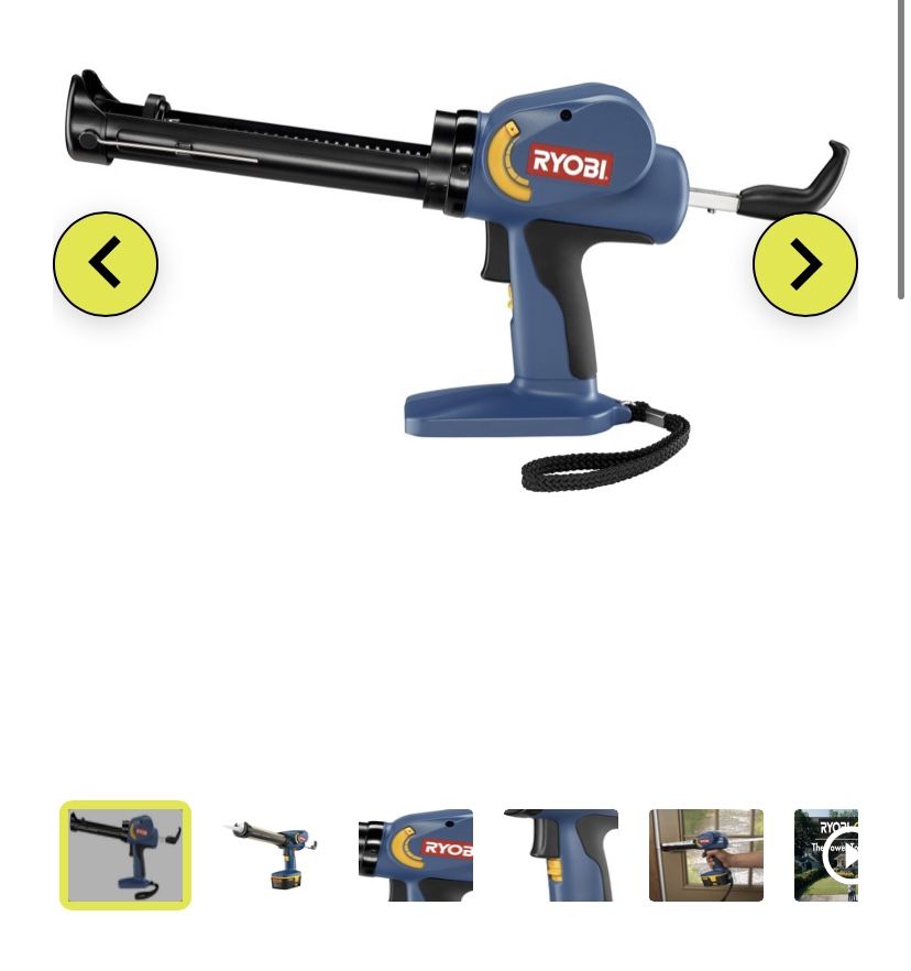 RYOBI 18v Automatic Caulker