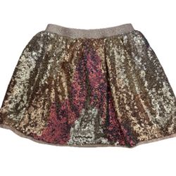 H&M Girls Multicolor Sequin Skirt Size 5–6 Years (US 6 / EUR 116)