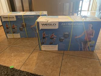Brand new elliptical WESLO