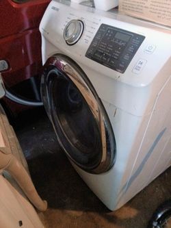 Samsung electric front end loader matching washer and dryers