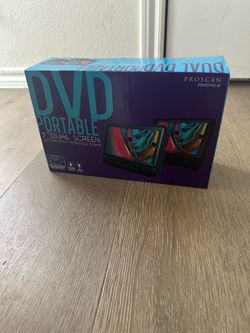 Proscan dual dvd portable 7 inch dual screen