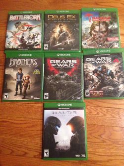 XBOX ONE and XBOX 360 Games