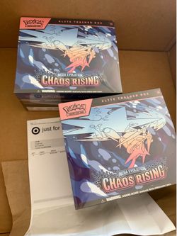 Pokemon mega evolutions Chaos Rising Elite Trainer Box (ETB)