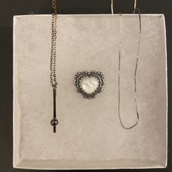 Lot Of 3 Sterling Silver Items 