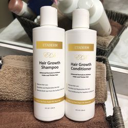 ETADERM Organic Hair Growth Shampoo & Conditioner Bundle