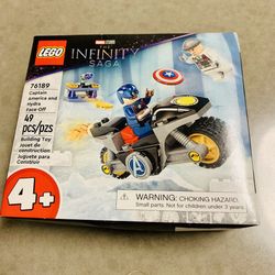 Lego Super Heroes Infinity Saga Captain America and Hydra Face-Off #76189 New Sealed
