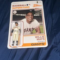 Willie Mays Baseball Superstars Figure