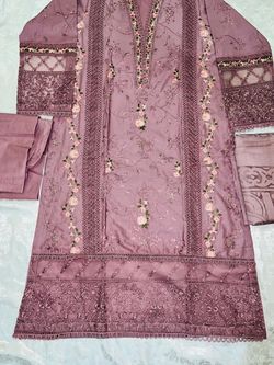 Ladies Pakistani 3-Piece Set - High Quality Cotton - Traditional Punjabi Style