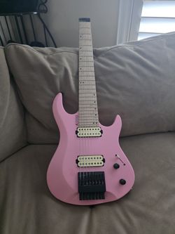 Kiesel Osiris 8 String Electric Guitar Pink