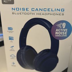 iLive Noise Cancelling Bluetooth Headphones