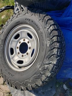 Spare rims and tires. Ford, Chevy, 6 lug 8 lug, brand new $100-$150