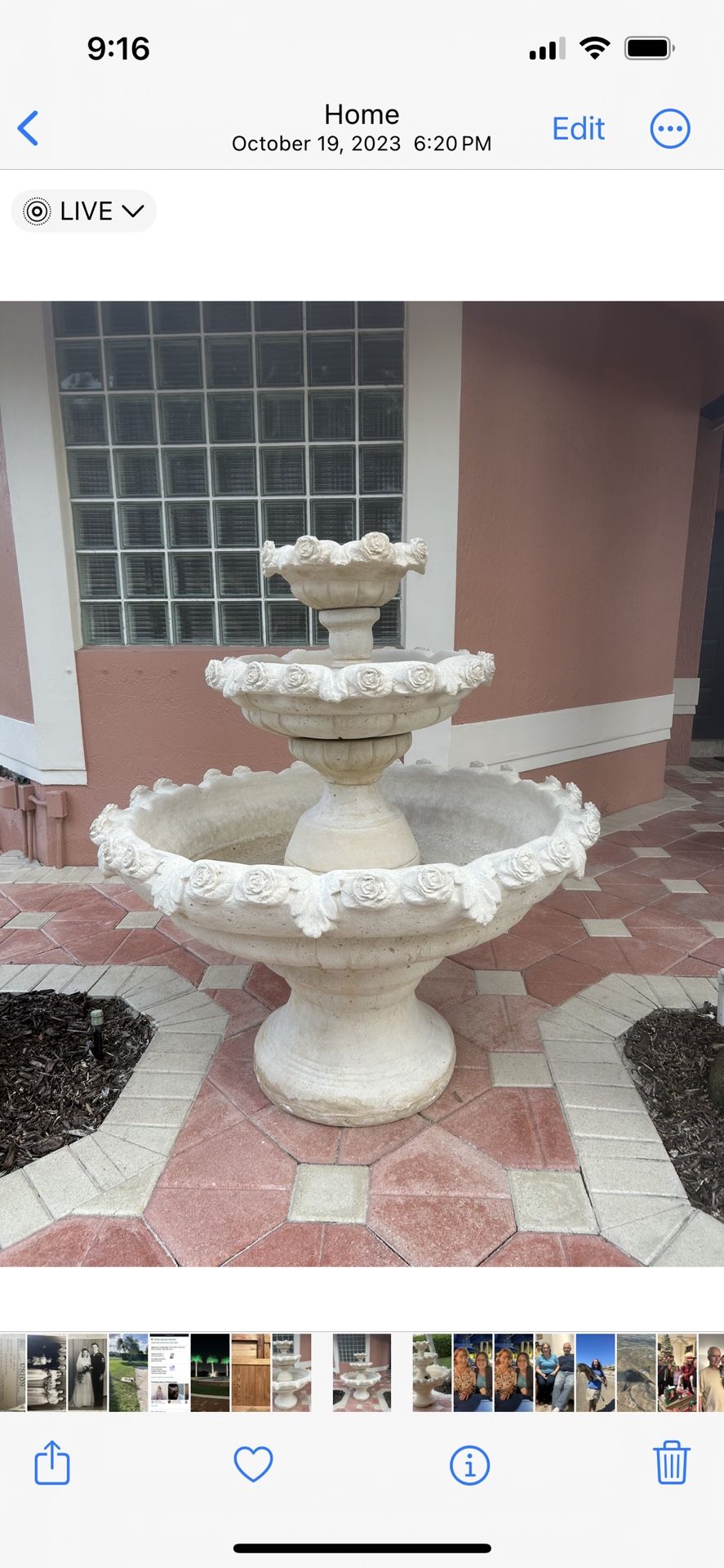 Outdoor Garden Fountain