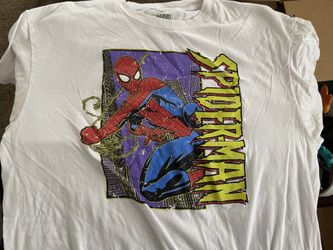 Spider-Man and venom extra large T-shirts