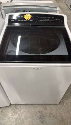 Whirlpool Cabrio Top Load Washer – Glass Lid, HE