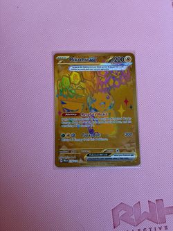 Gold Pikachu from prismatic evolutions Gold Pikachu from prismatic evolutions