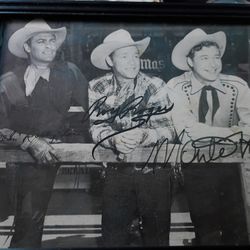 1950 Roy Rogers Signed Autographed Photo