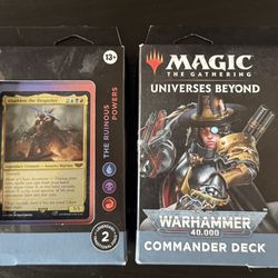 Magic Of The Gathering Warhammer Set