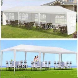 10x30 wedding party tent outdoor canopy teng with side walls white FOR S@LE
