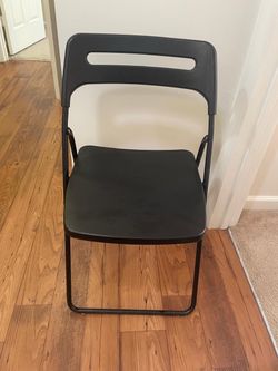 Black Folding Chair