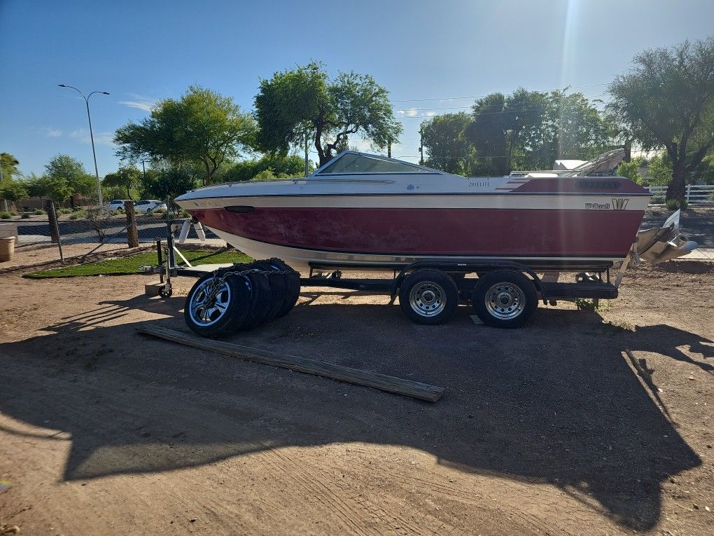 1985 Wellcraft 210 Elite 5.7 350 motor