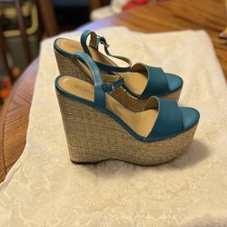 Micheal Kors Women’s Size  7 1/2 Fisher Wedge Sandle