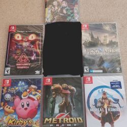 Brand New Nintendo Switch Games 