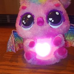 WowWee Flutterflyes Pink Interactive Plush Toy