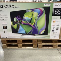 65” LG OLED Evo C3 4K Smart TV