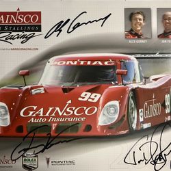 Gainsco Autographed Hero Card 