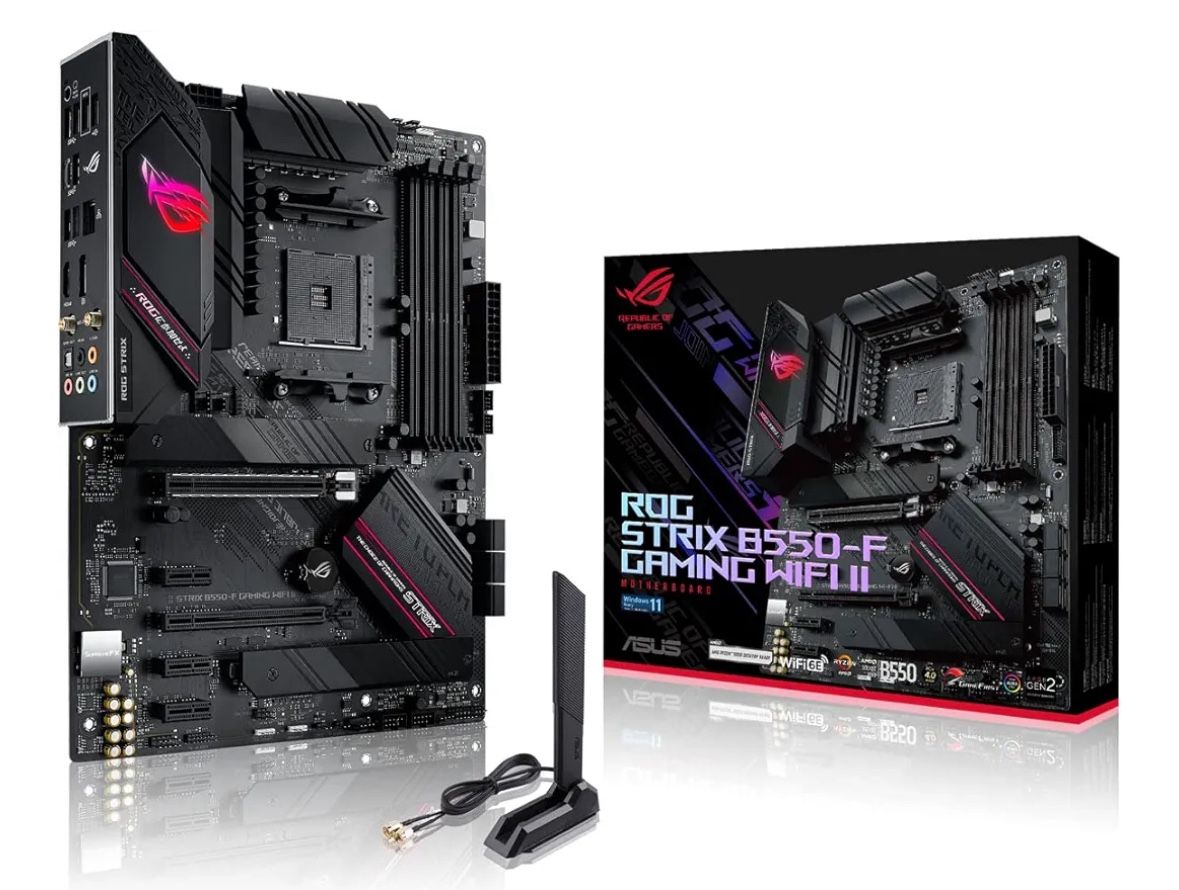 ASUS ROG STRIX B550-F GAMING WIFI II AM4 AMD SATA 6Gb/s ATX AMD Motherboard
