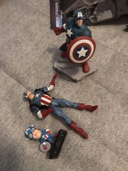 Captain America figures