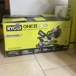 Sliding Compound Miter Saw Kit RYOBI
