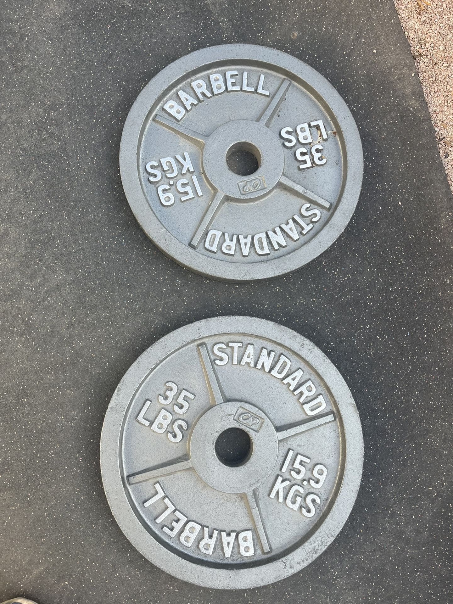 35lb Olympic Weight Plate Set