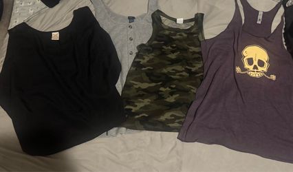 Dresses and shirts