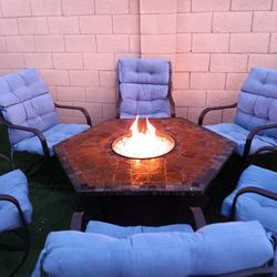 Patio Furniture Iron Heavy 
