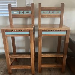 Bar stools.  31in seat height  45 1/2 in High overall