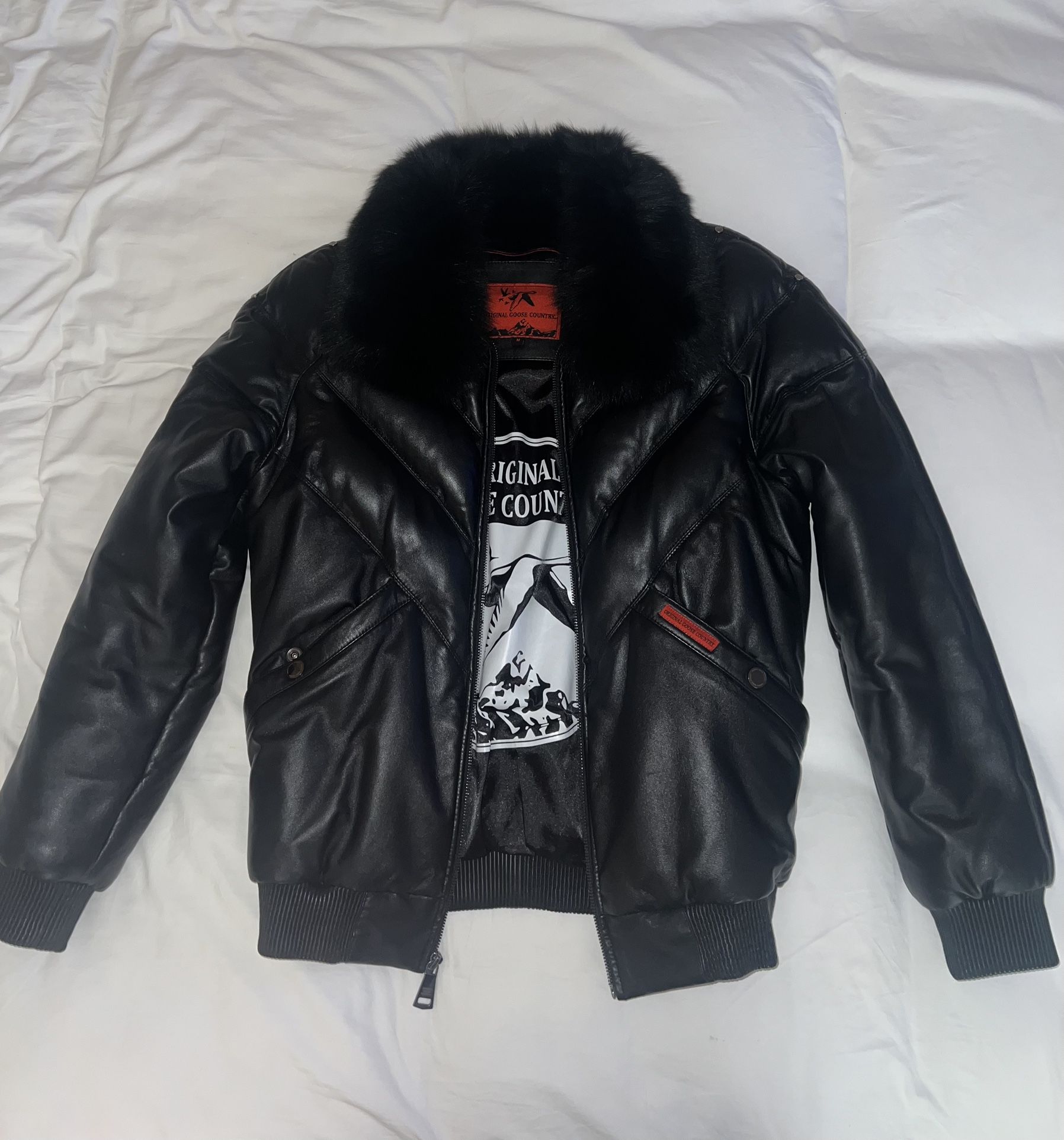 Men’s Goose Country Down Bomber Jacket