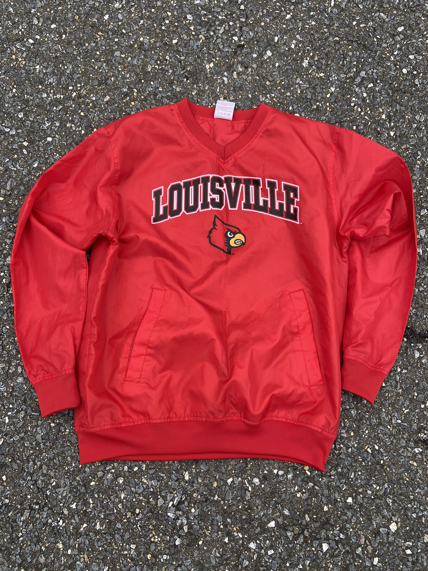 Vintage Rare Louisville Windbreaker Sweatshirt 