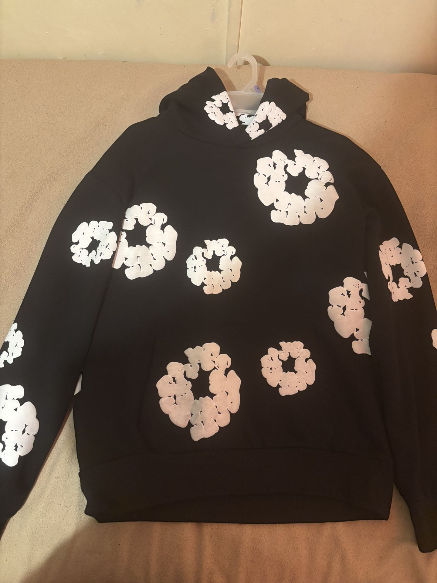 black denim tears hoodie